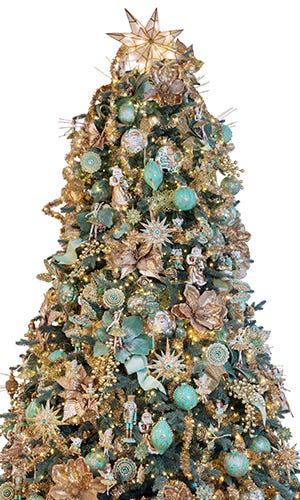 Turquoise & Gold Image