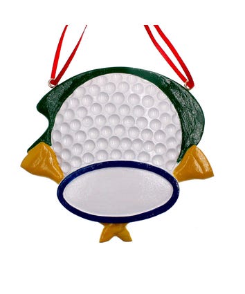 Golf Ornament For Personalization