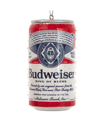 Budweiser® Blow Molds Can Ornament