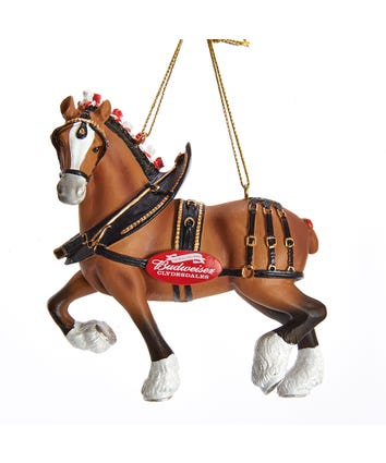 Budweiser® Clydesdale Horse Ornament