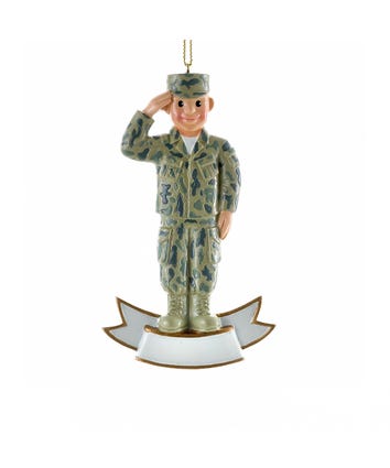 U.S. Army® Soldier Ornament For Personalization