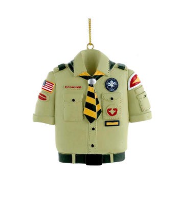 Boy Scouts Of America Tan Shirt Ornament