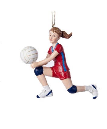 Volleyball Girl ornament