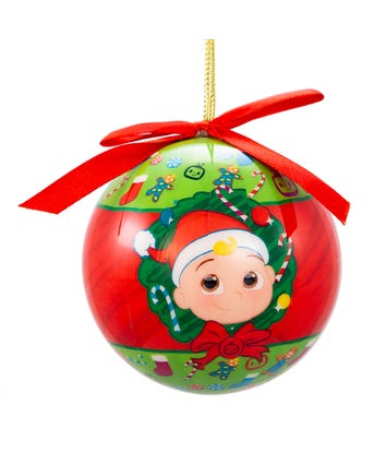 80MM Cocomelon™ Decoupage Ball Ornament
