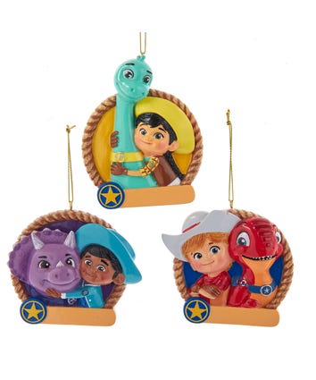 Dino Ranch™ Ornaments For Personalization, 3 Assorted