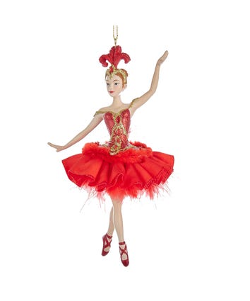 Fire Bird Ballerina Ornament