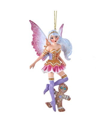Gingerbread Fairy Ornament