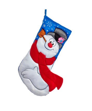 Frosty The Snowman™ With Red Scarf Stocking