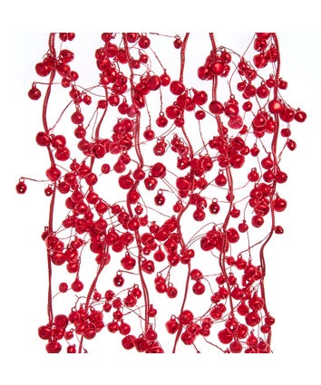 Red Bell Twisted Garland