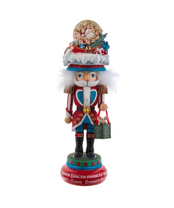 18" Hollywood Nutcrackers™ Now Dasher, Now Dancer... Nutcracker (5th in 'Twas The Night Before Christmas Series)