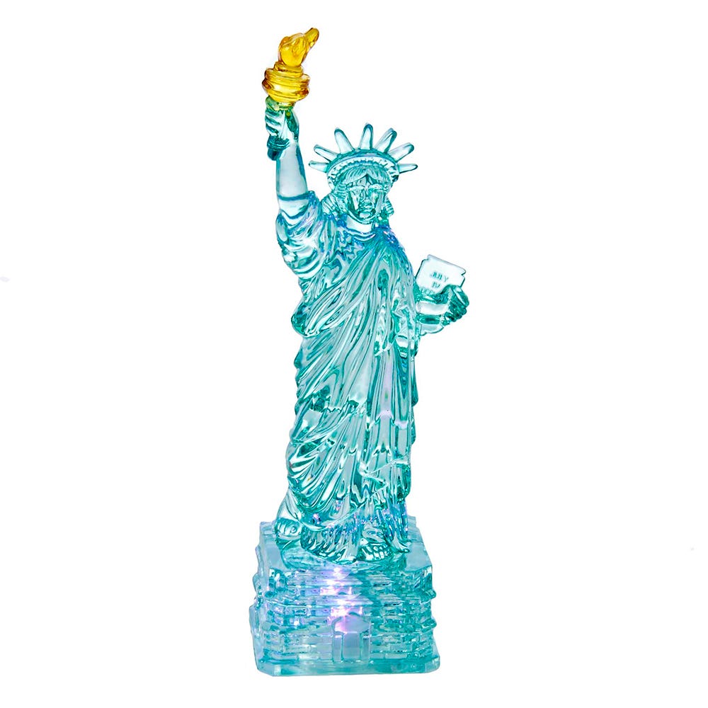 Kurt Adler's - Statue Of Liberty LED Lighted Tabletop Décor