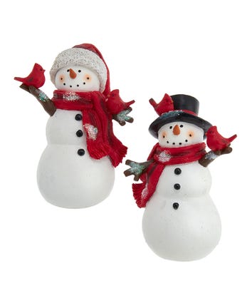 Snowman Table Pieces, 2 Assorted