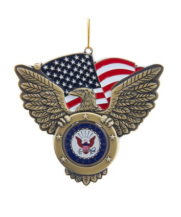 U.S. Navy™ Eagle With Seal Ornament