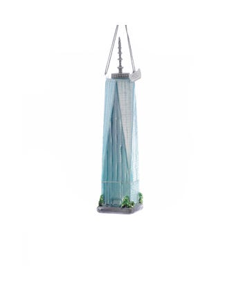 Noble Gems™ Freedom Tower Glass Ornament