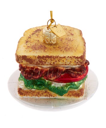 Noble Gems™ Glass BLT Sandwich Ornament