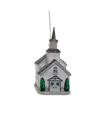 Noble Gems™ Country Church Ornament