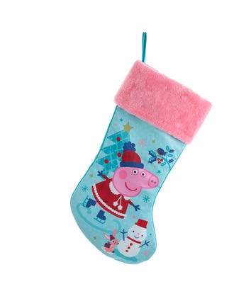 Peppa Pig™ Printed Stocking With Cuff