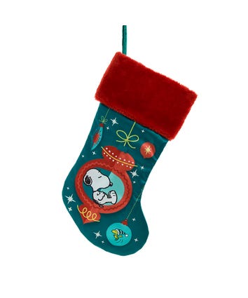 Peanuts© Snoopy With Ornaments Stocking