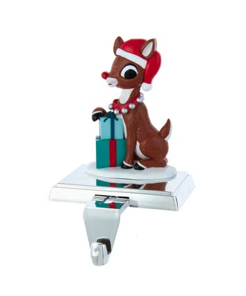 Rudolph The Red Nose Reindeer® With Presents Stocking Holder
