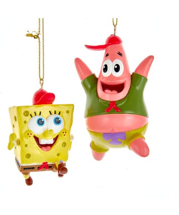 Spongebob Squarepants™ Kamp Koral Ornaments, 2 Assorted