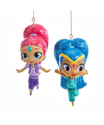 Shimmer and Shine™ Blow Mold Character Ornaments, 2 Assorted
