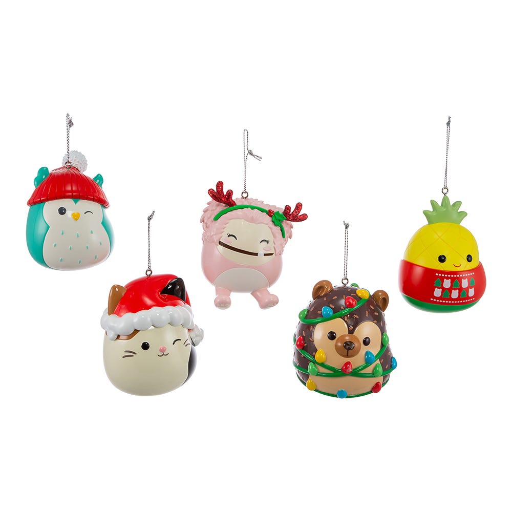squishmallows ornament set