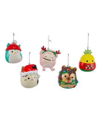 Squishmallows® Blow Mold Ornaments, 5-Piece Set