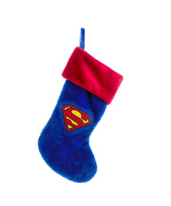 Superman™ Plush Emblem Stocking