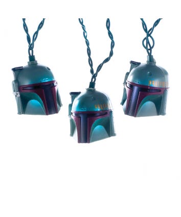11.5' UL 10-Light Star Wars™ Boba Fett Helmet Light Set