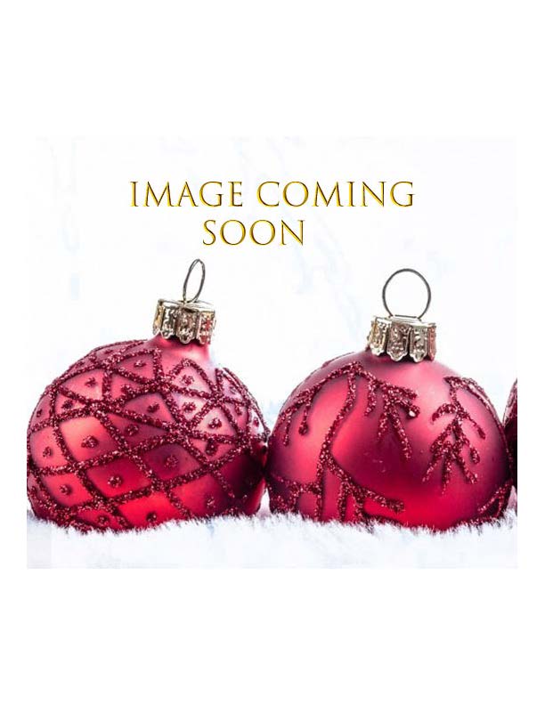 Regal Red and Platinum Dangle Snowflake Ornaments, 2 Assorted