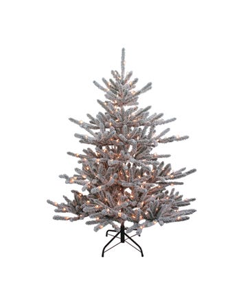 5' Pre-Lit Clear Incandescent Vail Pine Tree