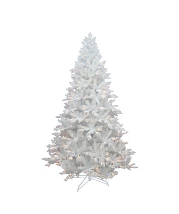 7 Foot Pre-Lit Warm White LED Jackson Pine Tree